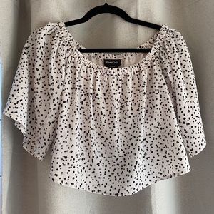 Ruffle crop top
